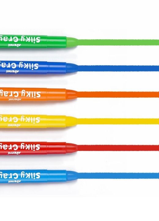crayons de soie