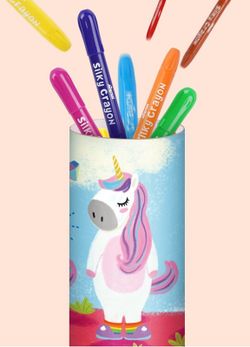 crayons de soie
