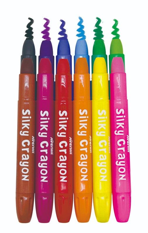 crayons de soie