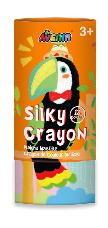 crayons de soie