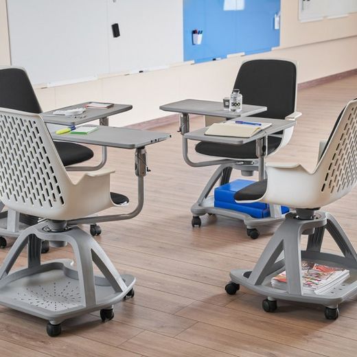 Chaise collaborative. 2 couleurs