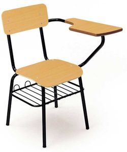 Silla con pala a derecha o izquierda con varios acabados