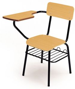 Silla con pala a derecha o izquierda con varios acabados