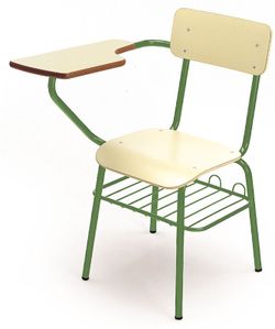 Silla con pala a derecha o izquierda con varios acabados