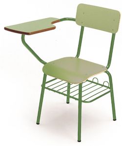 Silla con pala a derecha o izquierda con varios acabados