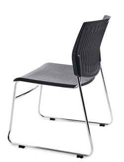 Silla confidente y de bancada con sistema de anclaje.