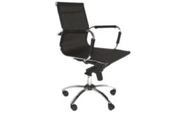 Cadeira executiva Barrax em malha preta