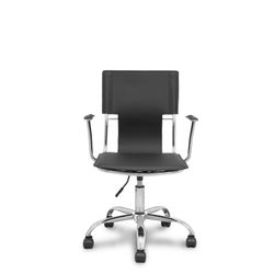 Cadeira executiva mod 214 com encosto baixo