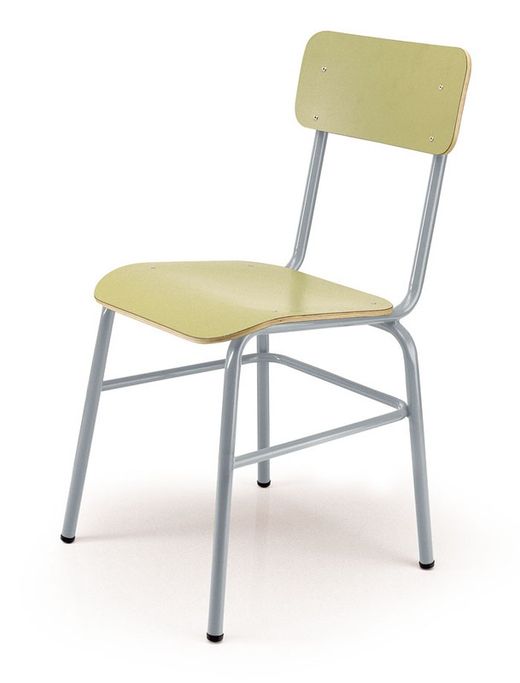 Chaise éco scolaire 278 disponible en différentes hauteurs et couleurs de finition