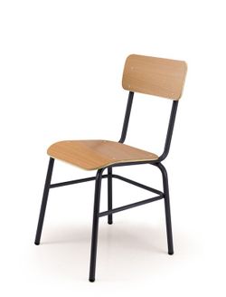 Chaise éco scolaire 278 disponible en différentes hauteurs et couleurs de finition