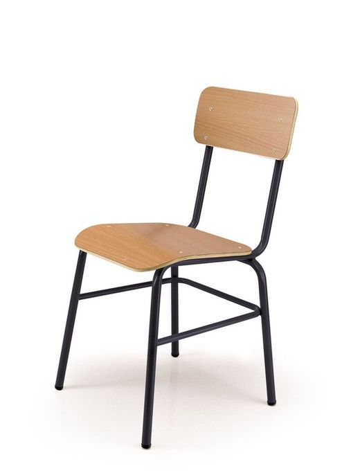 Chaise éco scolaire 278 disponible en différentes hauteurs et couleurs de finition