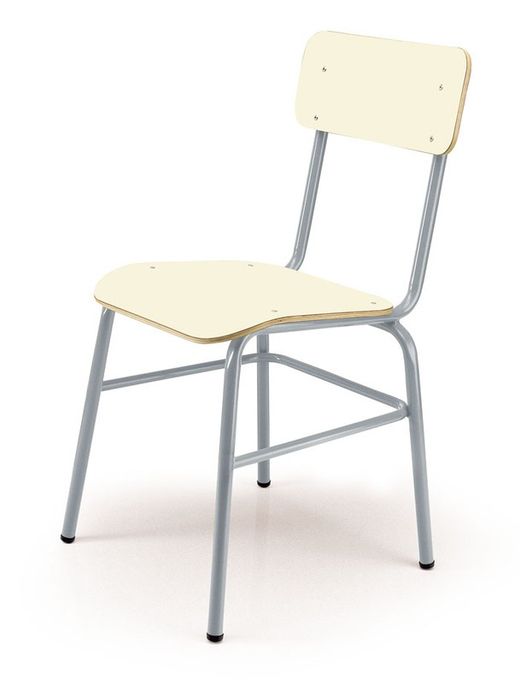 Chaise éco scolaire 278 disponible en différentes hauteurs et couleurs de finition