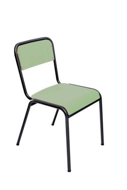 Chaise d'école e25 en 4 hauteurs et différentes finitions