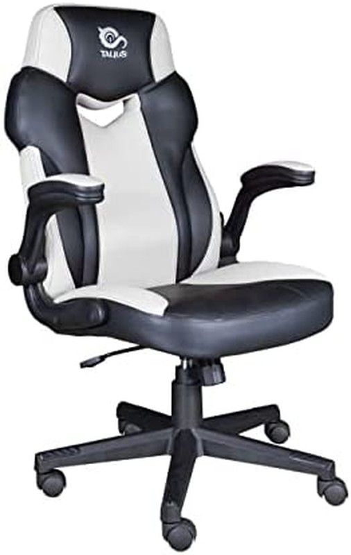 Silla Gaming Talius Crab blanca y negra