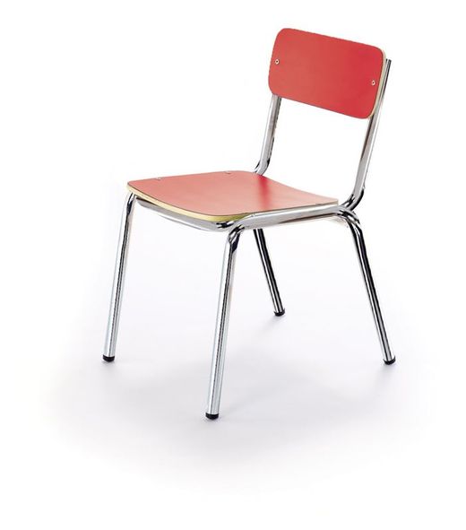 Cadeira de criança empilhável e disponível em 3 alturas e 10 cores