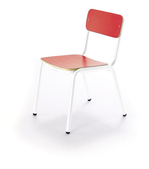 Cadeira de criança empilhável e disponível em 3 alturas e 10 cores