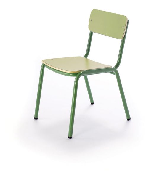 Cadeira de criança empilhável e disponível em 3 alturas e 10 cores