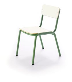 Cadeira de criança empilhável e disponível em 3 alturas e 10 cores