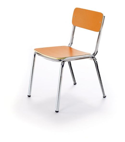 Cadeira de criança empilhável e disponível em 3 alturas e 10 cores