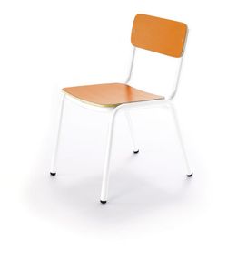 Cadeira de criança empilhável e disponível em 3 alturas e 10 cores