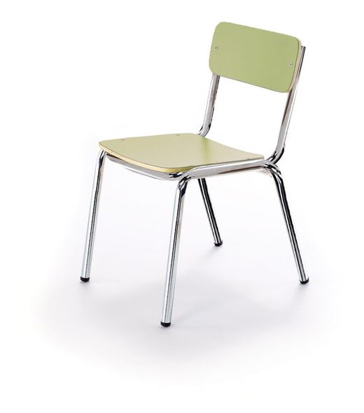 Cadeira de criança empilhável e disponível em 3 alturas e 10 cores