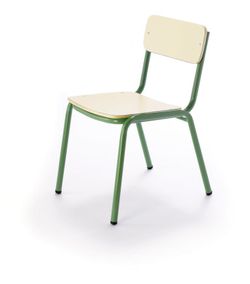 Cadeira de criança empilhável e disponível em 3 alturas e 10 cores