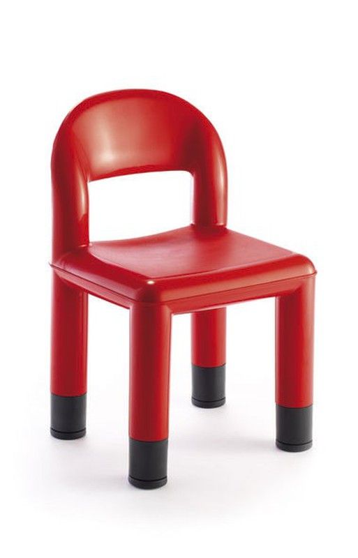 Chaise enfant en polypropylène en 2 hauteurs et 6 coloris au choix