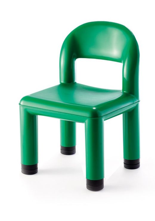 Chaise enfant en polypropylène en 2 hauteurs et 6 coloris au choix