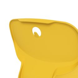 Chaise SOFT R. Avec des roues. Trois tailles et quatre couleurs