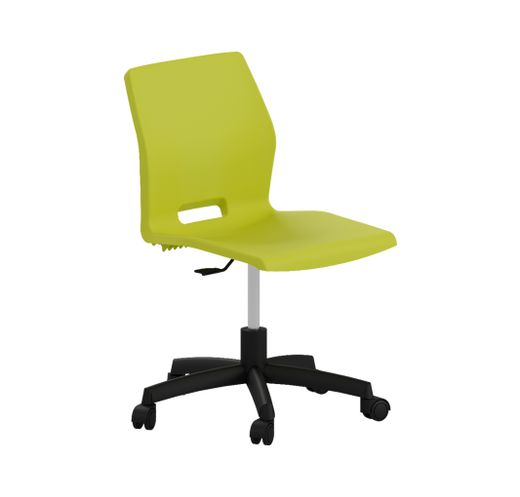 SLIM PROF. chaise avec roulettes. Quatre couleurs