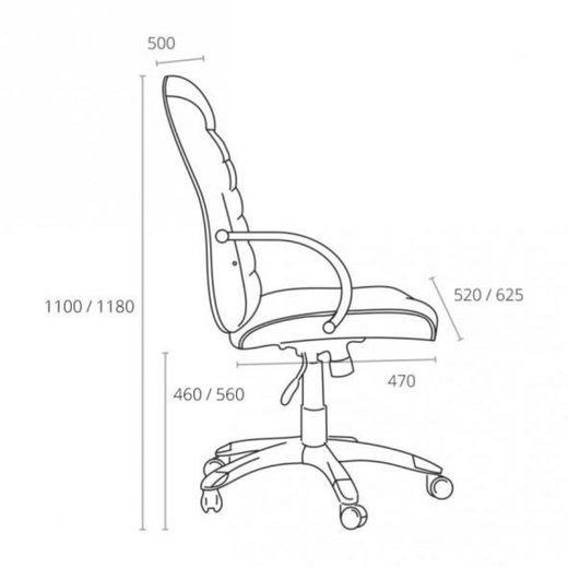 Sillón de dirección morcego
