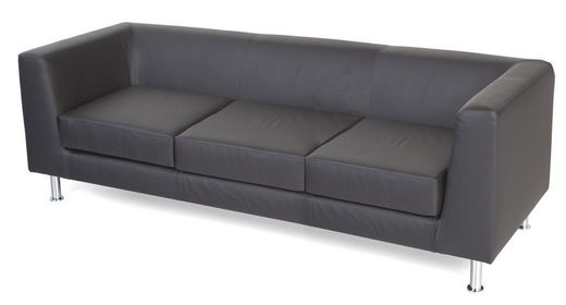 Fauteuil pour salle d'attente avec 3 places