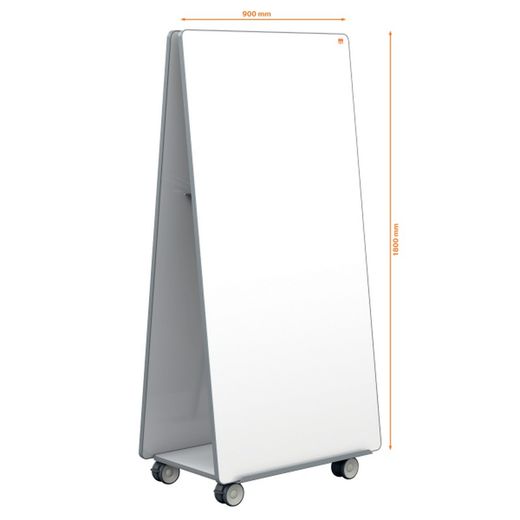 Ensemble de tableaux blancs mobiles double face Move & Rencontrez 180x90cm