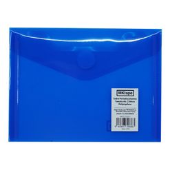 Porta-documentos A6 com fecho de velcro. 7 cores