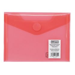 Porta-documentos A6 com fecho de velcro. 7 cores