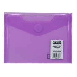 Porta-documentos A6 com fecho de velcro. 7 cores