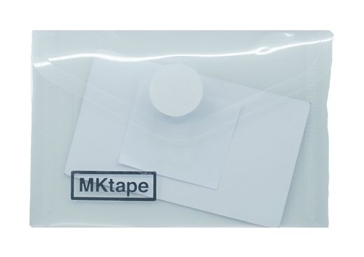 Porta-documentos A7 com fecho de velcro. 7 cores