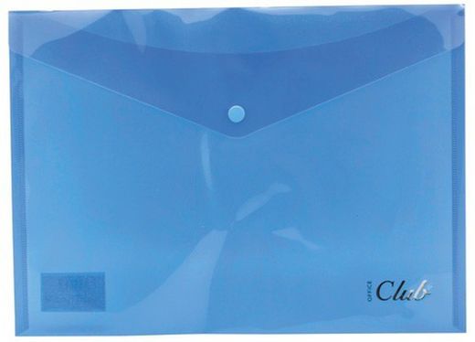 Porta documentos de envelope com fecho de escritório