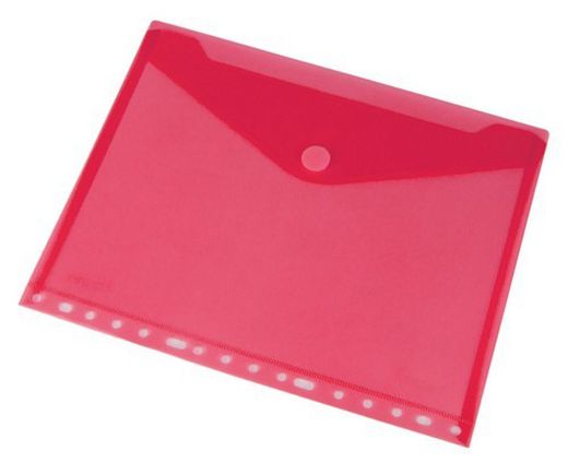 Envelopes multi-furos com fecho de velcro