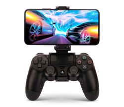Soporte de juego MOGA para dispositivos móviles de PowerA compatible con mandos inalámbricos DualSense y DualShock 4
