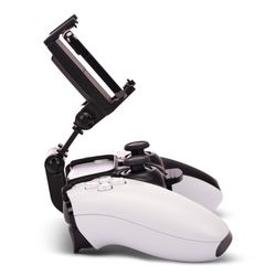 Soporte de juego MOGA para dispositivos móviles de PowerA compatible con mandos inalámbricos DualSense y DualShock 4
