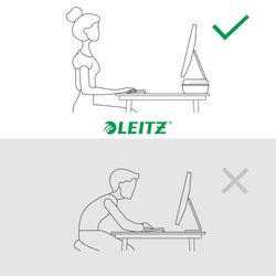 Soporte de monitor ajustable Leitz Ergo