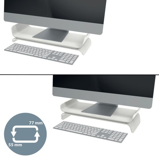 Soporte de monitor ajustable Leitz Ergo