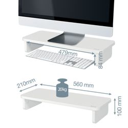 Suporte para monitor Leitz Ergo