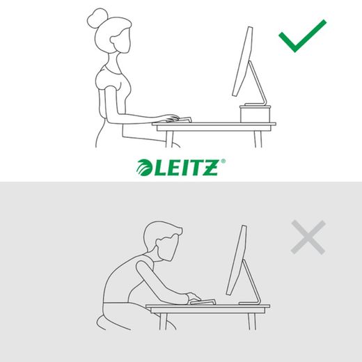 Suporte para monitor Leitz Ergo