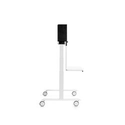 Soporte móvil graduable en altura INTERAC_ST4 para monitor interactivo