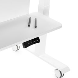 Soporte móvil graduable en altura INTERAC_ST4 para monitor interactivo