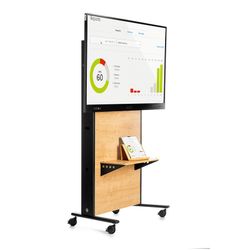 Soporte móvil INTERAC-ST para monitores interactivos