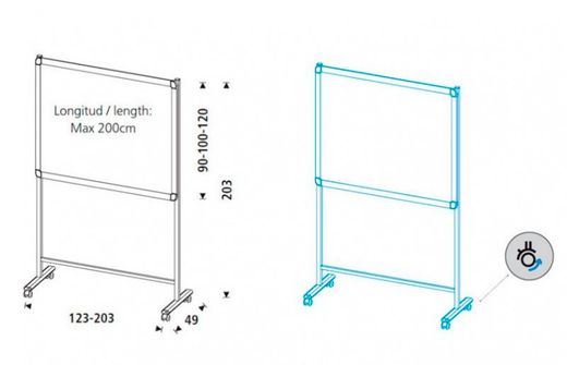 suporte móvel universal