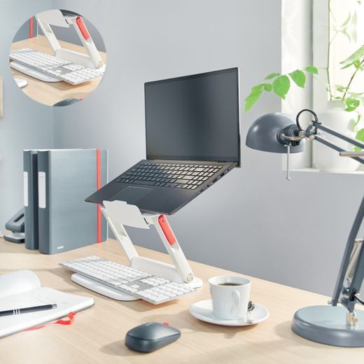 Soporte multiángulo ajustable para portátil Leitz Ergo